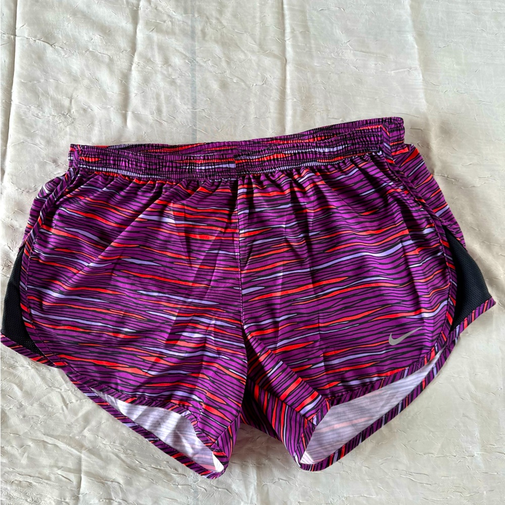 Women’s Nike Purple Dri-fit Running Athletic Shorts Size Small
